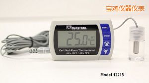 寶雞認(rèn)證的報警溫度計 內(nèi)外傳感器