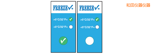 和田溫度指示標(biāo)簽 冷凍檢查 Thermolabels