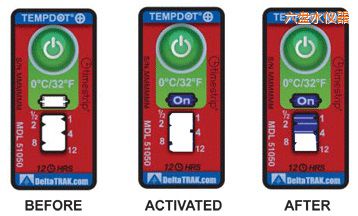 六盤水溫度指示標(biāo)簽 累計(jì)上升時(shí)間/溫度的標(biāo)簽